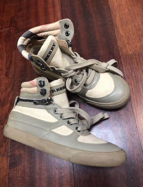 boys burberry high tops|high top burberry shoes.